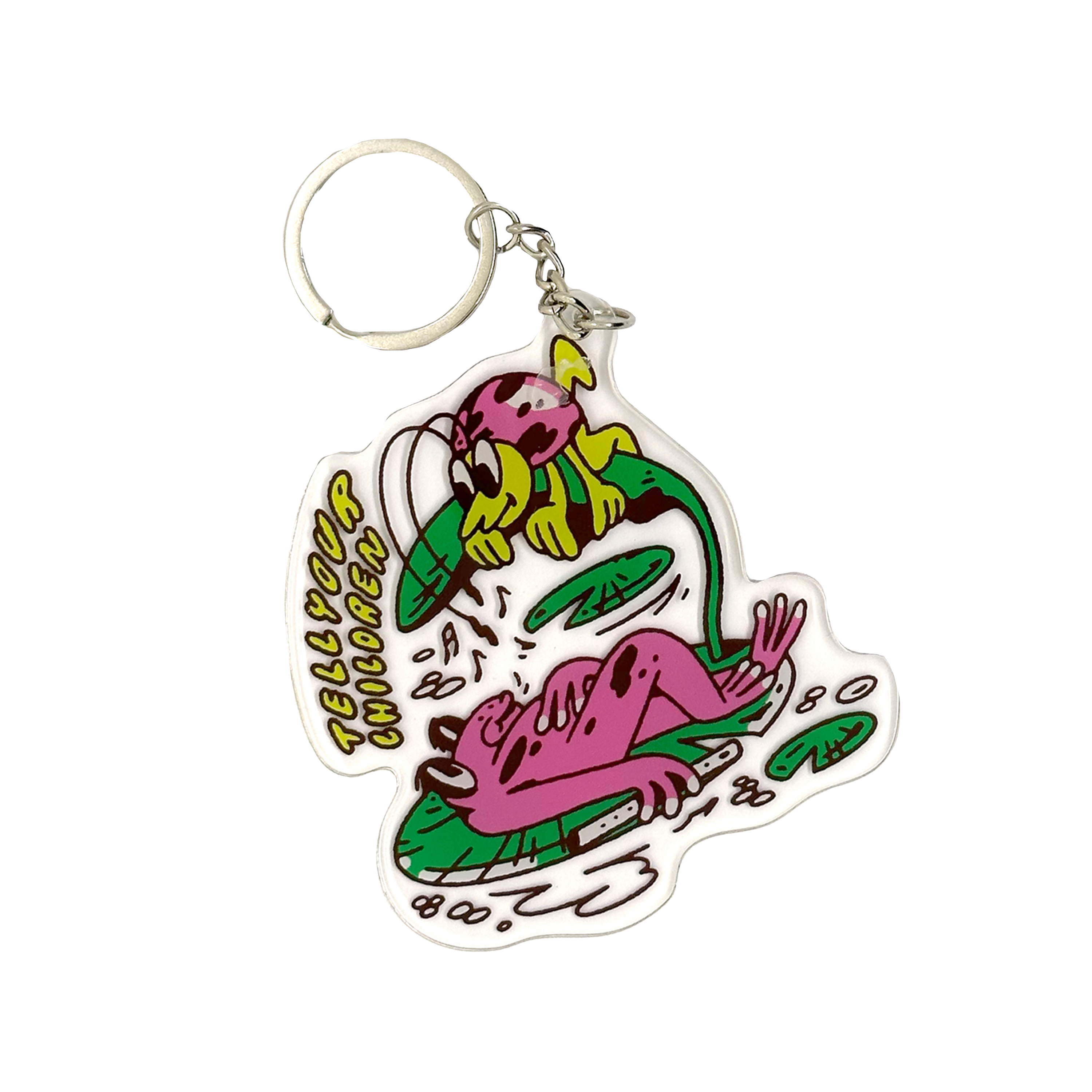 TYC Lilypad Friends Keychain