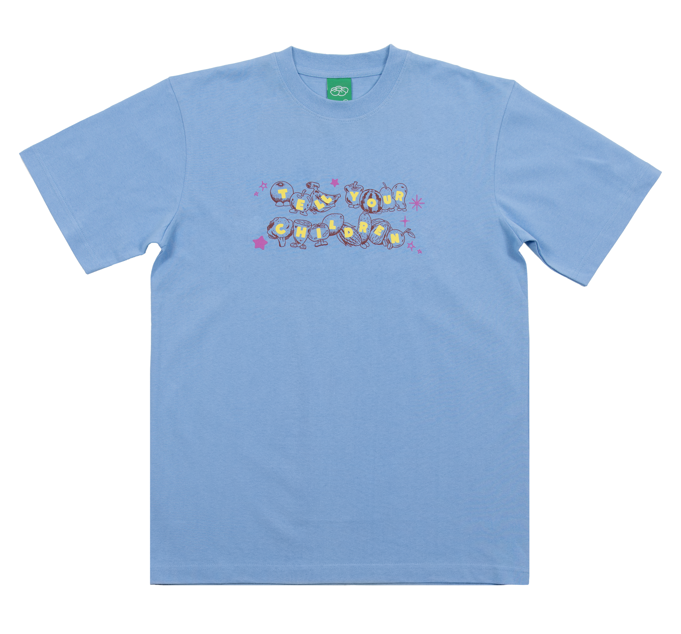 FNV Fruit Wordmark Tee - Sky Blue