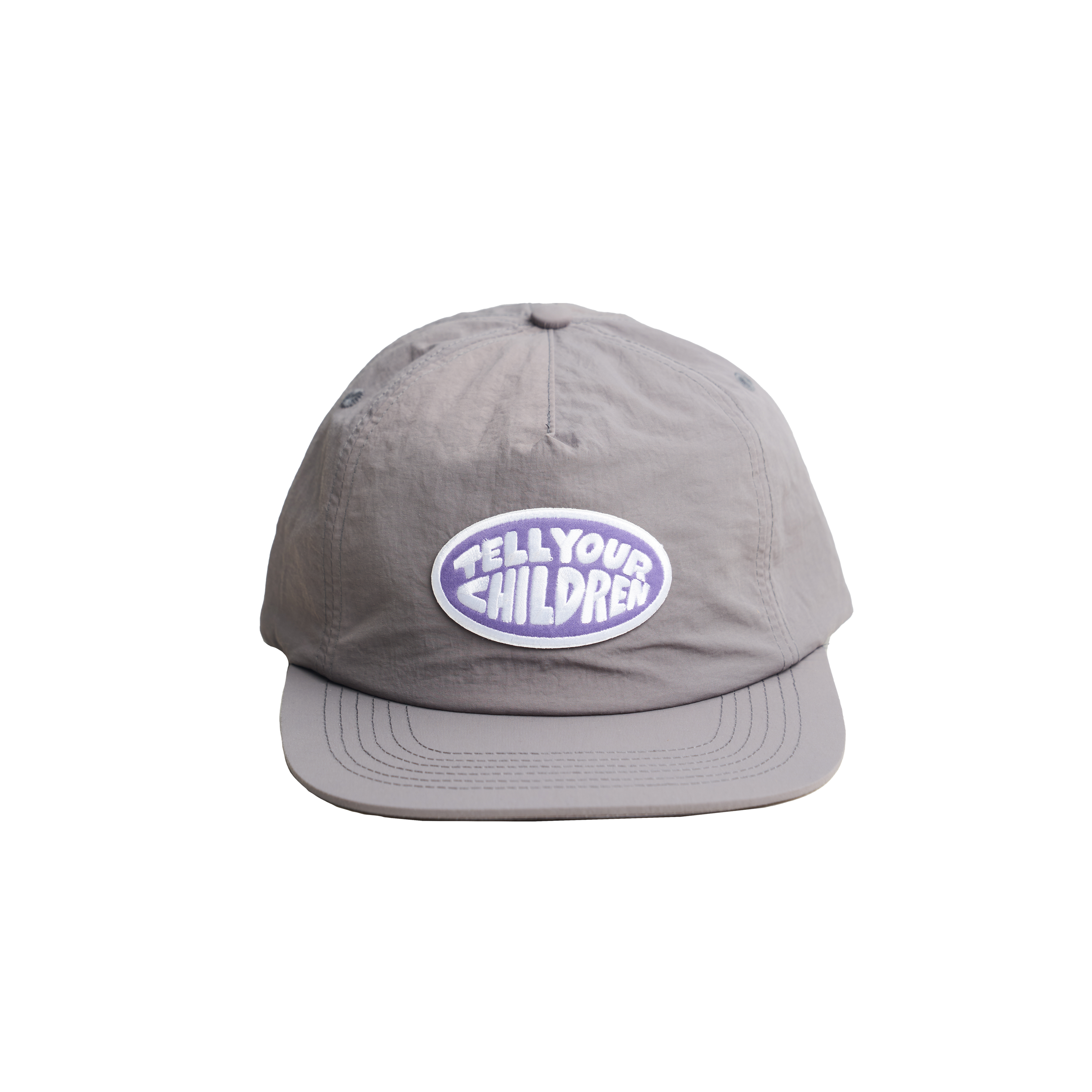 TYC Embroidered Patch Logo Cap – Grey