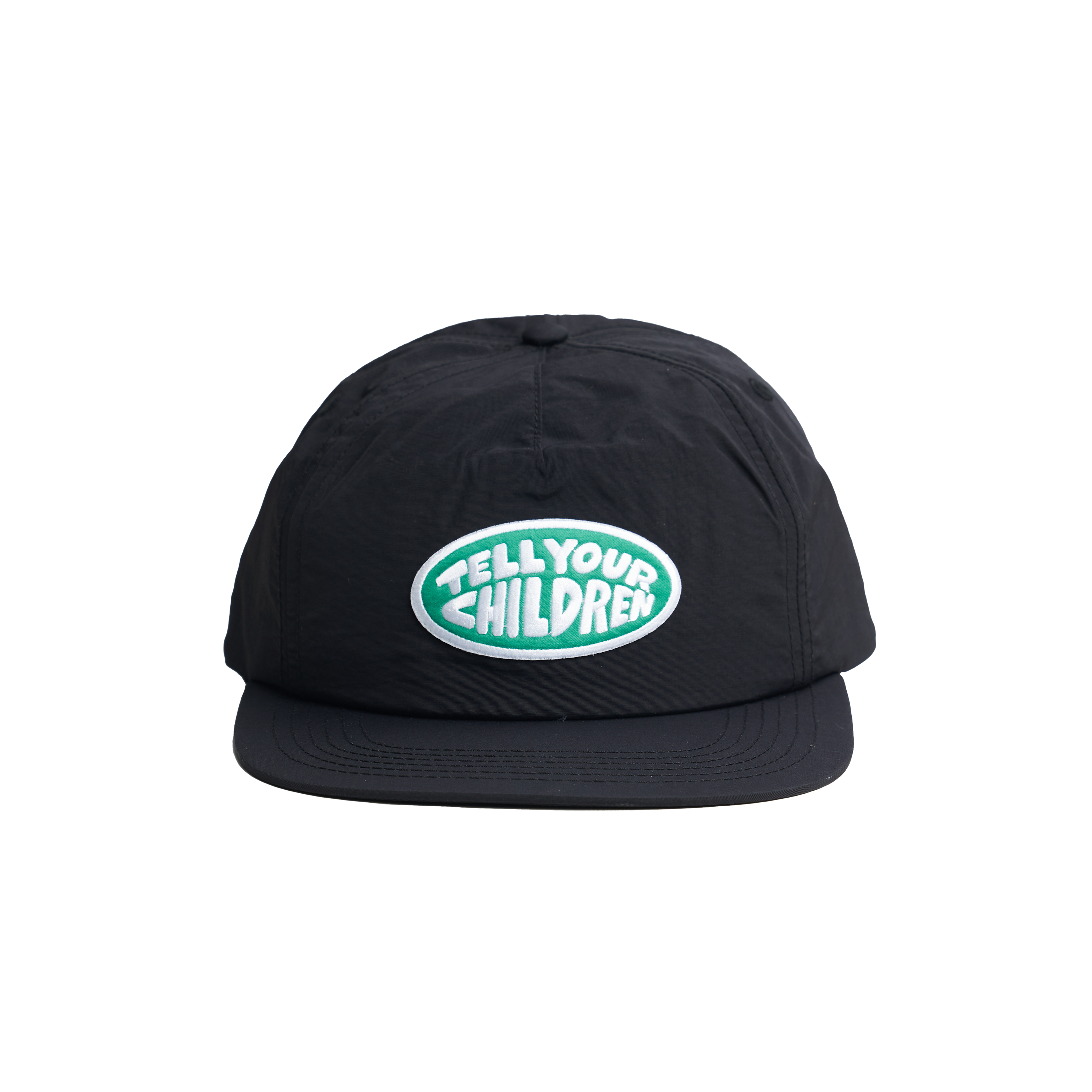 TYC Embroidered Patch Logo Cap – Black